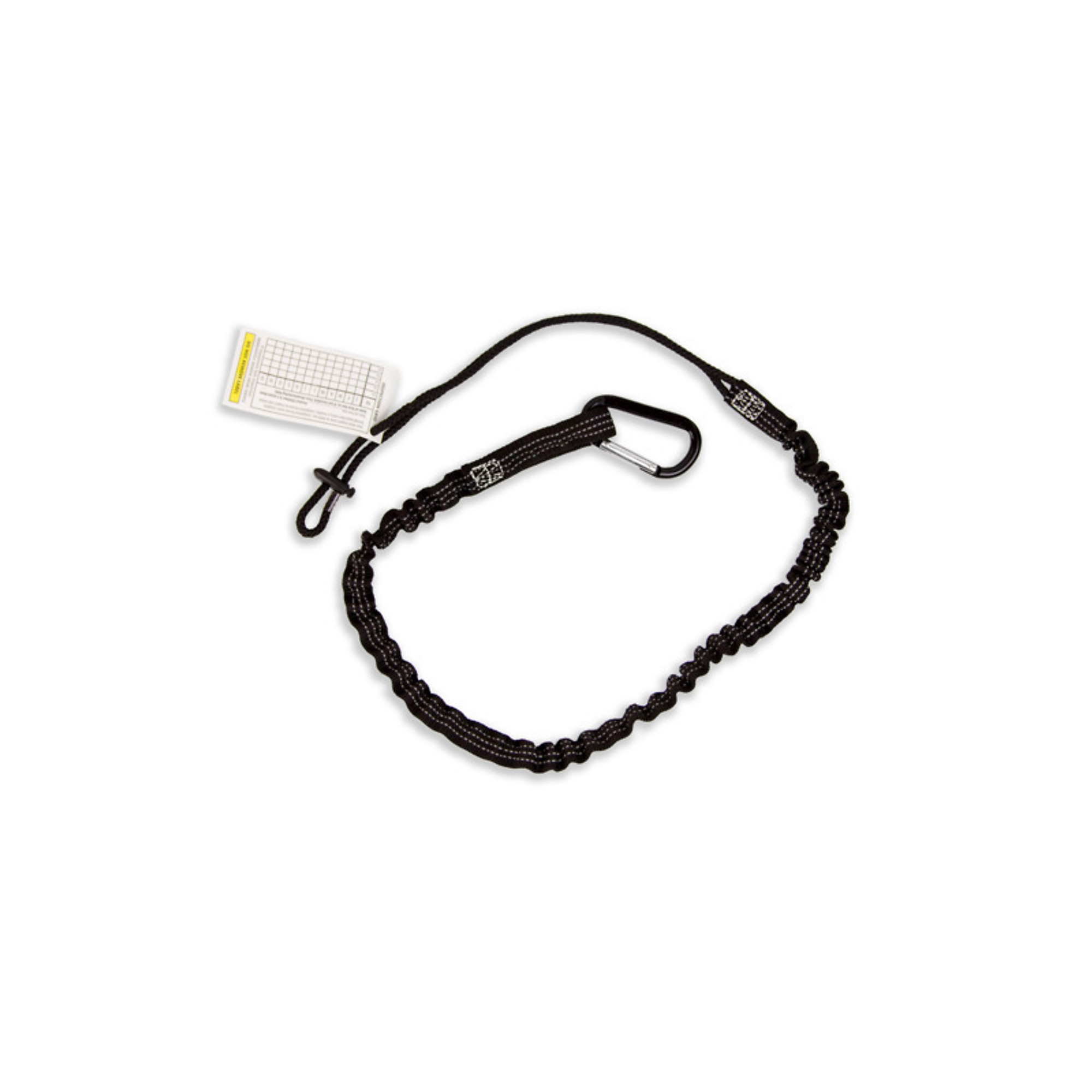 Guardian Fall Protection Tool Lanyard — Bungee Style, Regular Mini Carabiner, Model# 10726